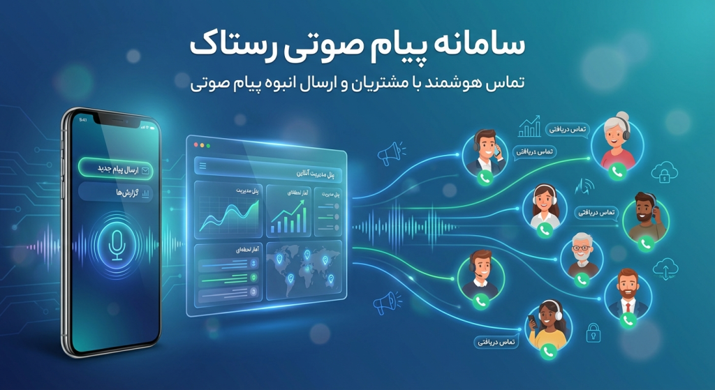 سامانه پیام صوتی رستاک، راهکار تماس صوتی هوشمند با مشتریان